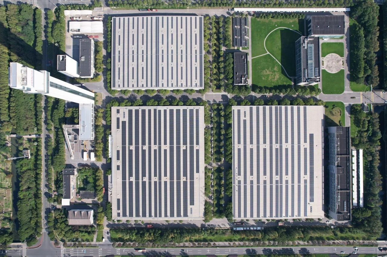 垂直交通绿色化|永利欢乐娱人城上海日立电梯二期分布式光伏项目并网投运